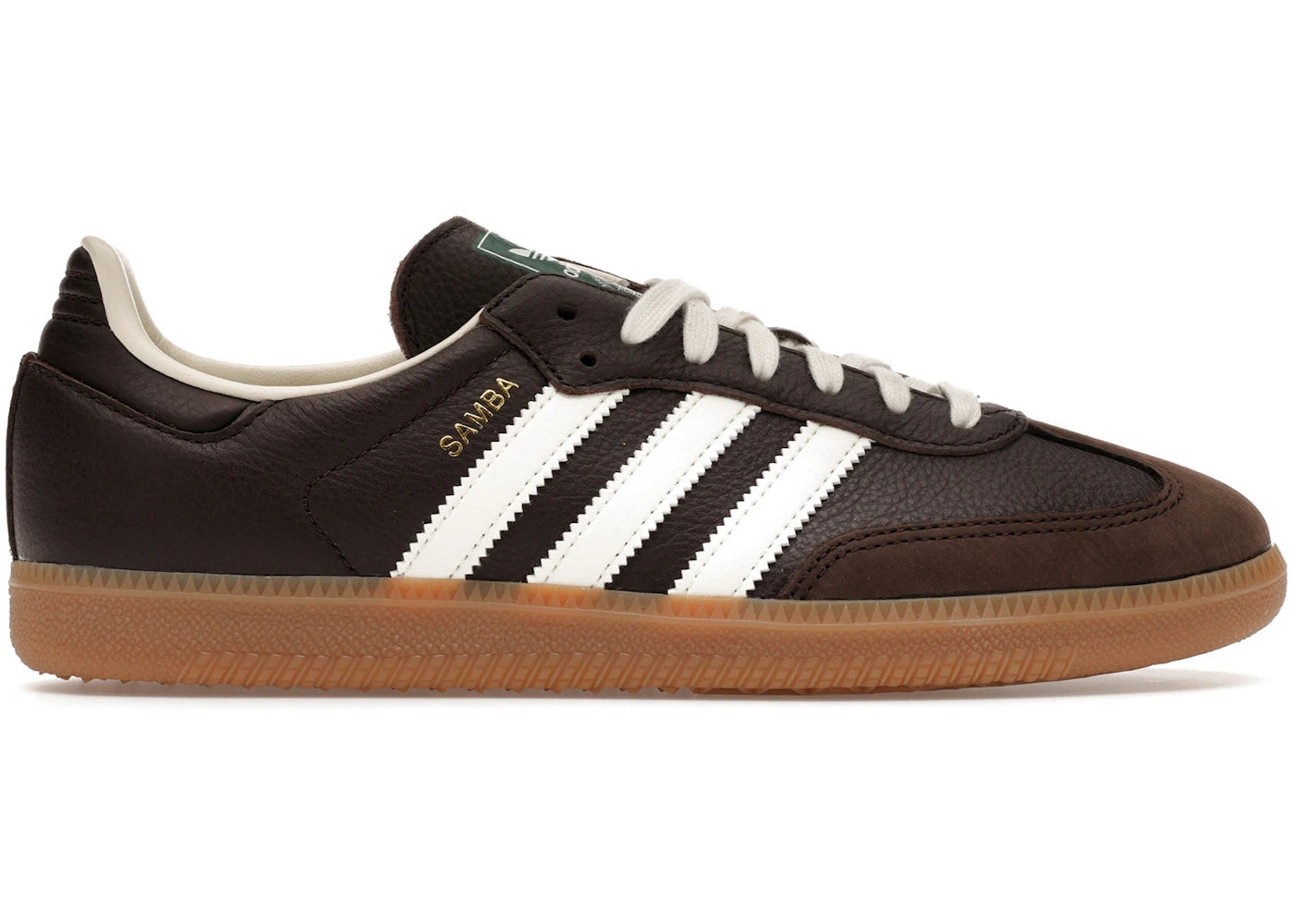 Adidas Samba Og Dark Brown Off White Gum