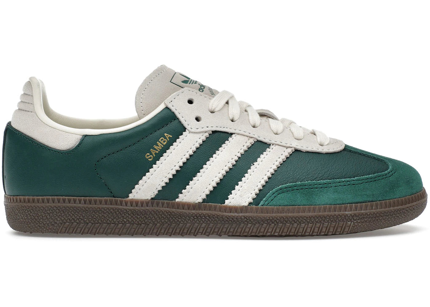 Adidas Samba Og Dark Green Beige (Gs)