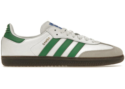 Adidas Samba OG Footwear White Green, front