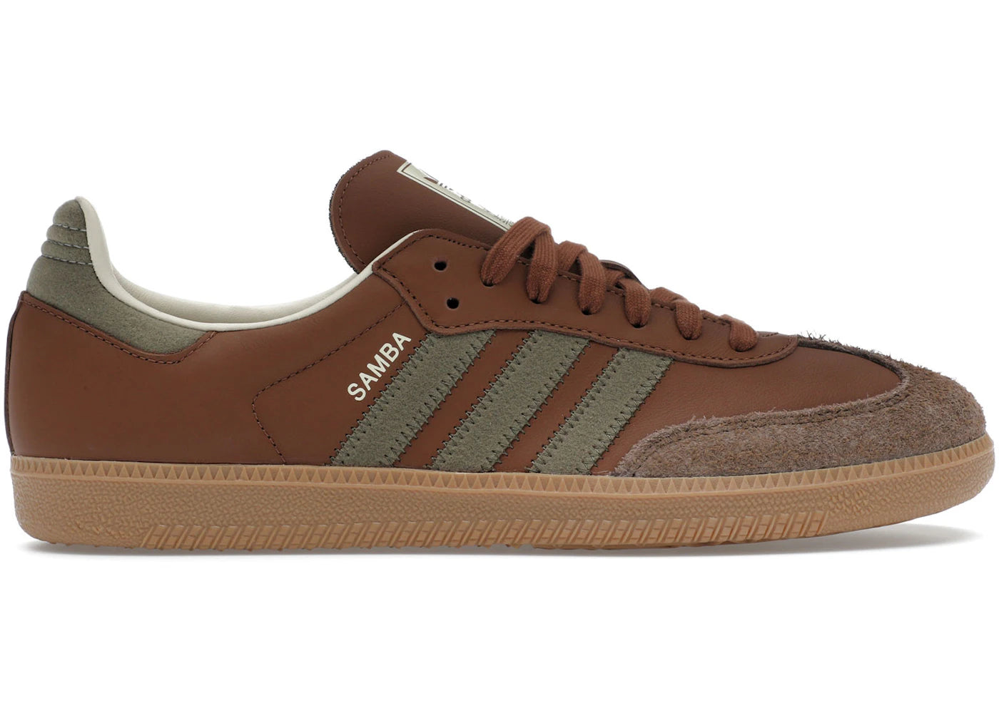 Adidas Samba Og Preloved Brown Olive Strata