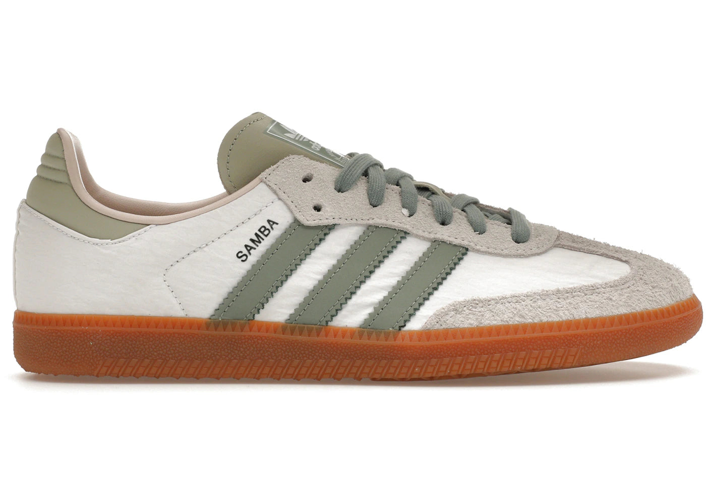 adidas gazelle silver green womens Adidas Samba OG In Cream Green For Women main image 1