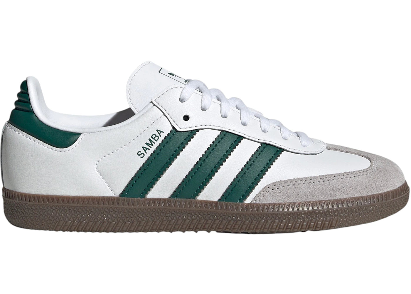 Adidas Samba Og White Collegiate Green Gum (Gs)