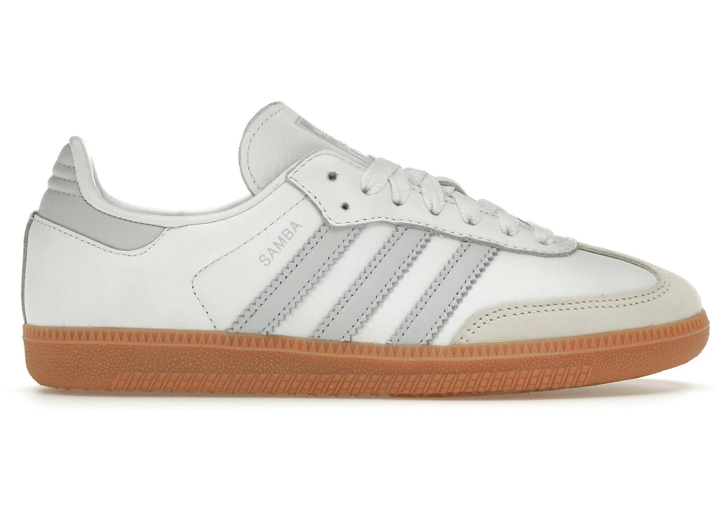 Adidas Samba Og White Halo Blue Gum (Women'S)