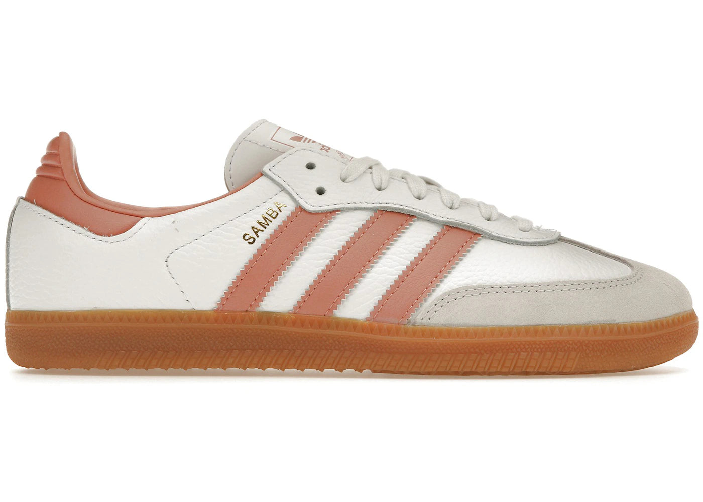 Adidas Samba Og White Wonder Clay Gum (Women'S)