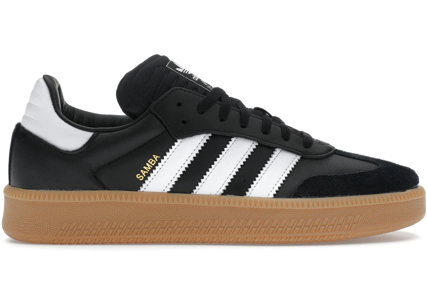 Adidas Samba Xlg Core Black Gum – Kicks Machine