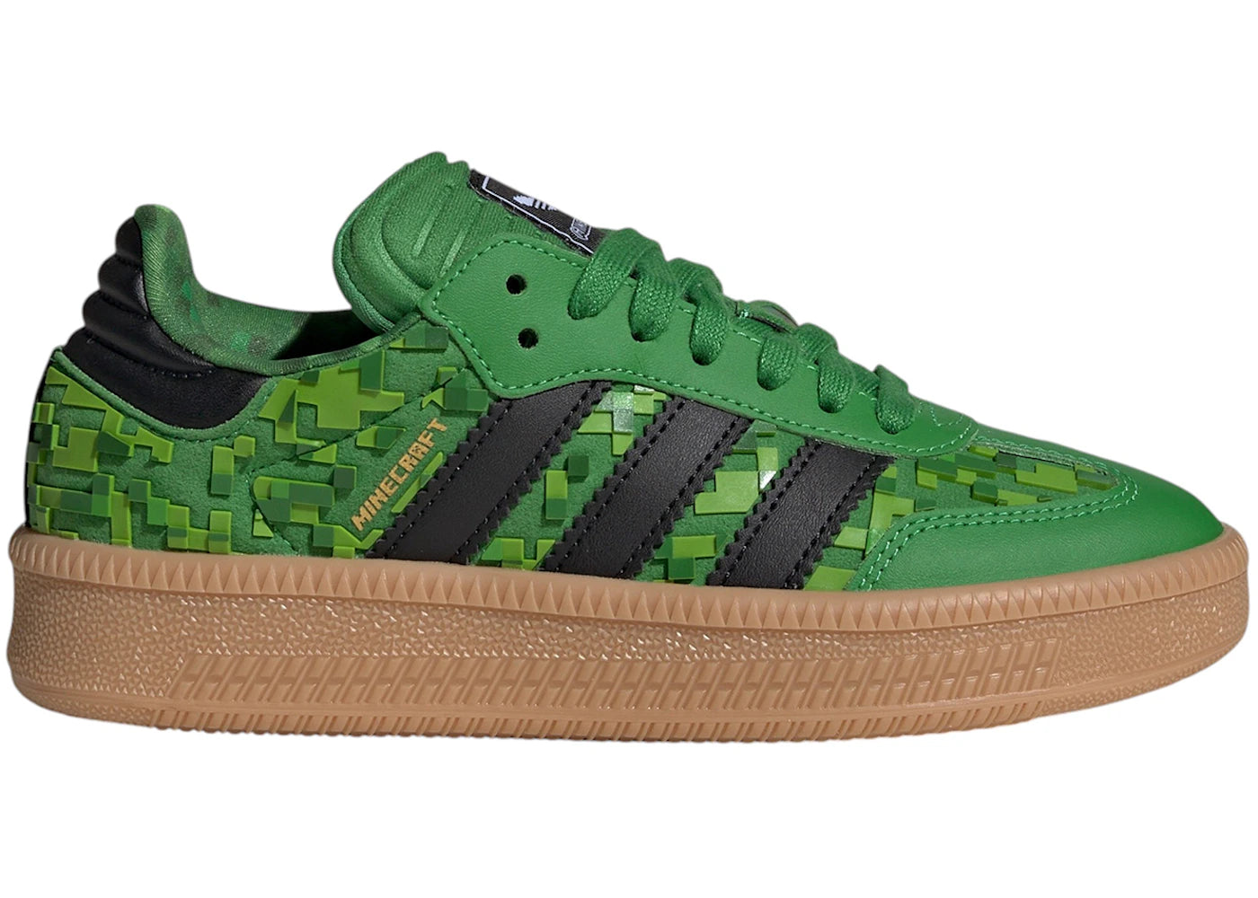 Adidas Samba Xlg Minecraft Green Black (Gs)