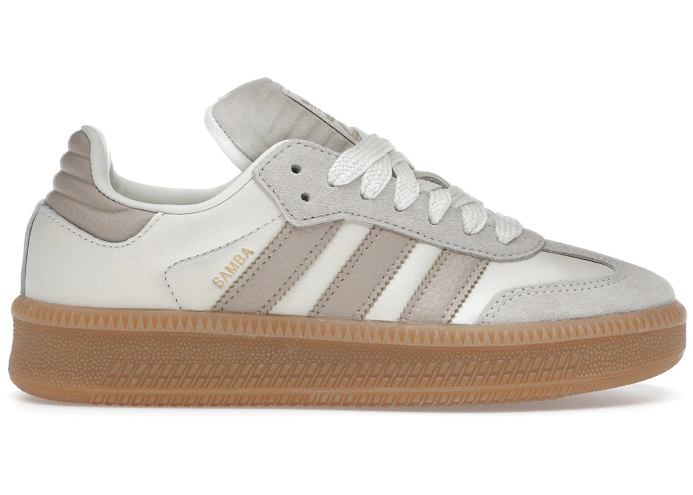 Adidas Samba Xlg Off White Clay Brown Gum (Gs)