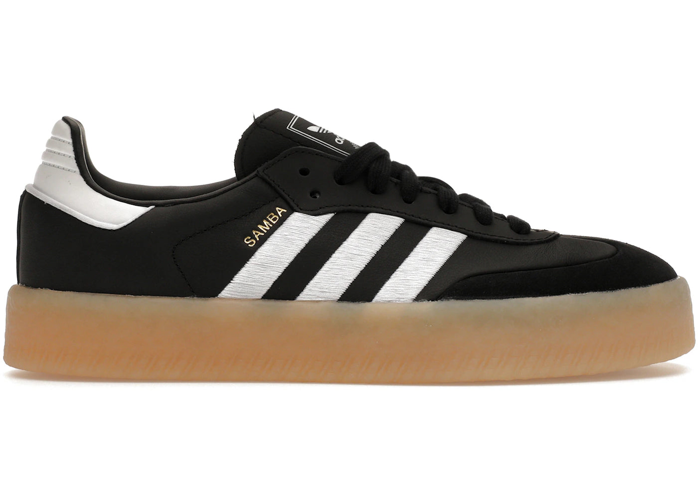 Adidas Sambae Black White Gum (Women'S)