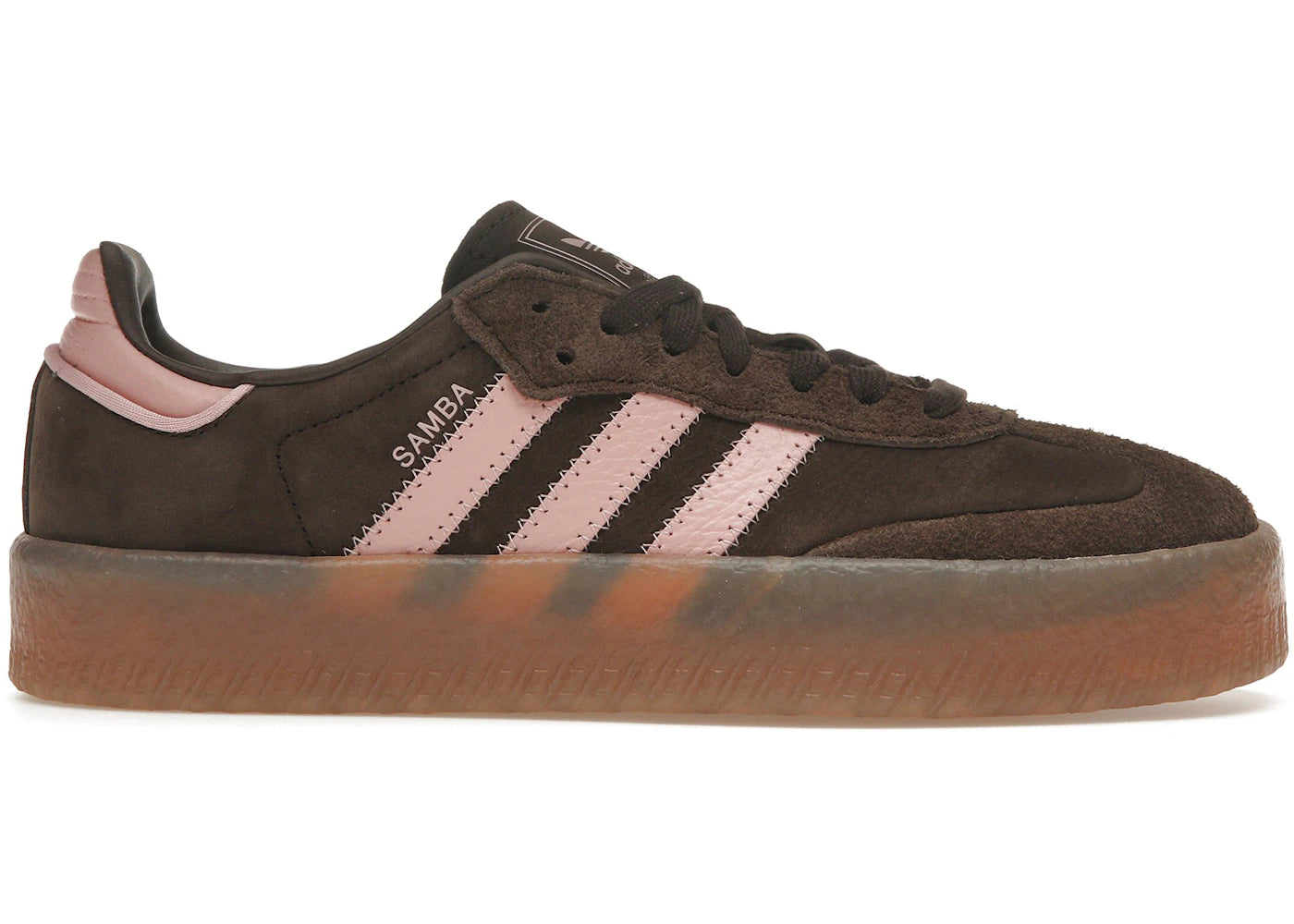 Adidas Sambae Dark Brown Wonder Mauve (Women'S)