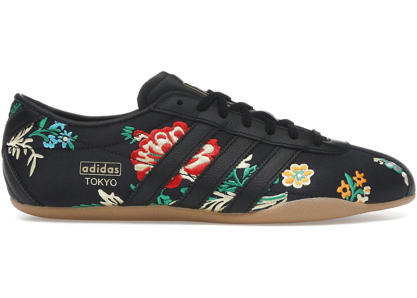 adidas tokyo black floral embroidery (women's)