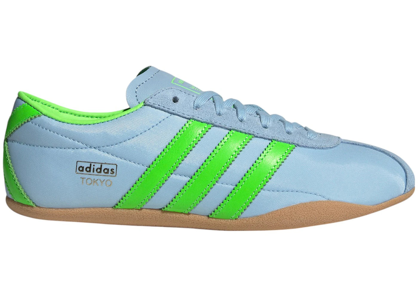 adidas tokyo clear sky solar green gum (women's)
