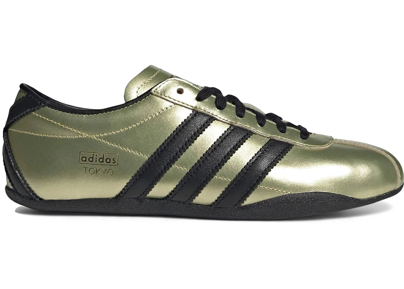 adidas tokyo gold metallic black (women's)
