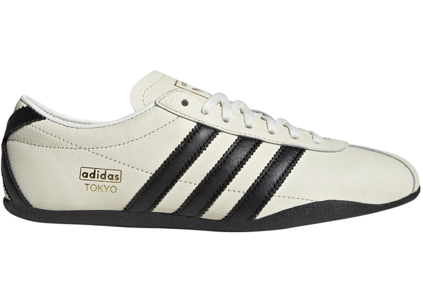 adidas tokyo off white core black gold metallic (women's)