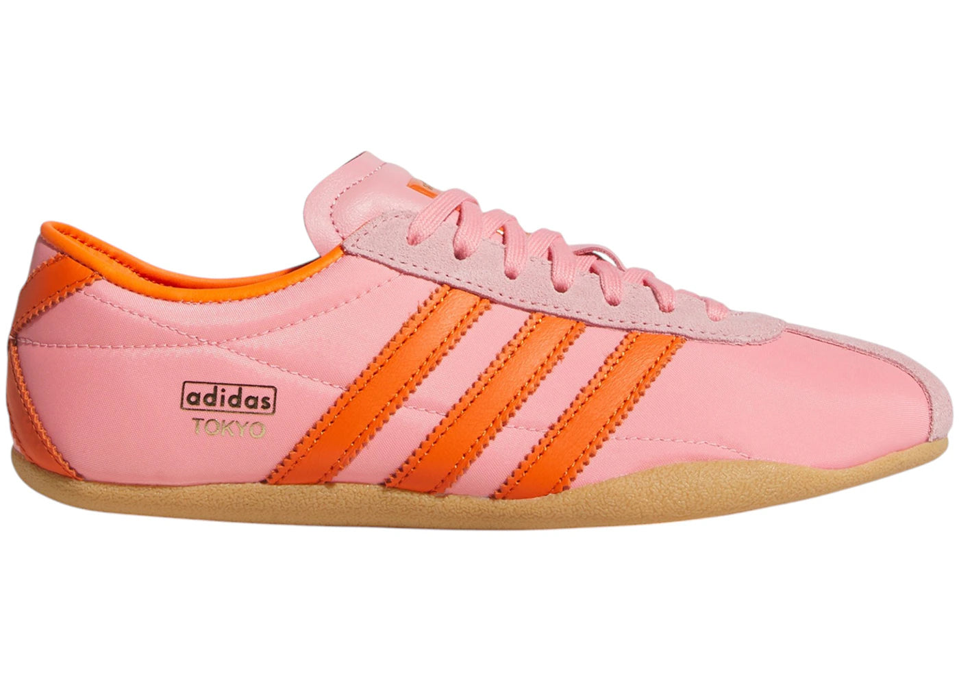 adidas tokyo semi pink spark orange gold metallic (women's)