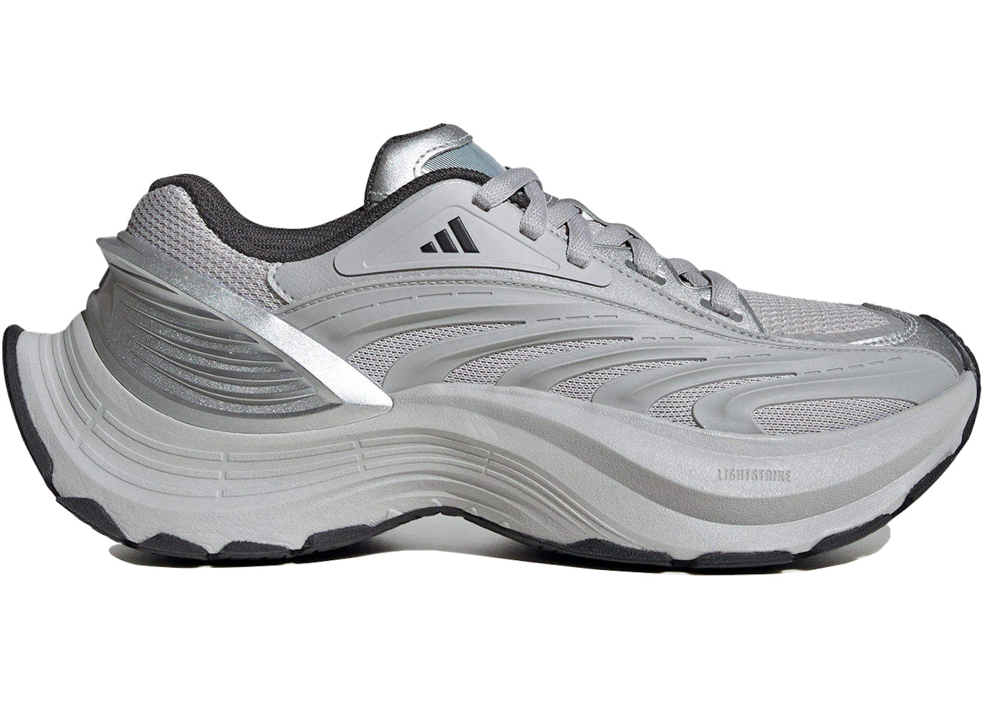 adidas xlg metawave grey metallic silver