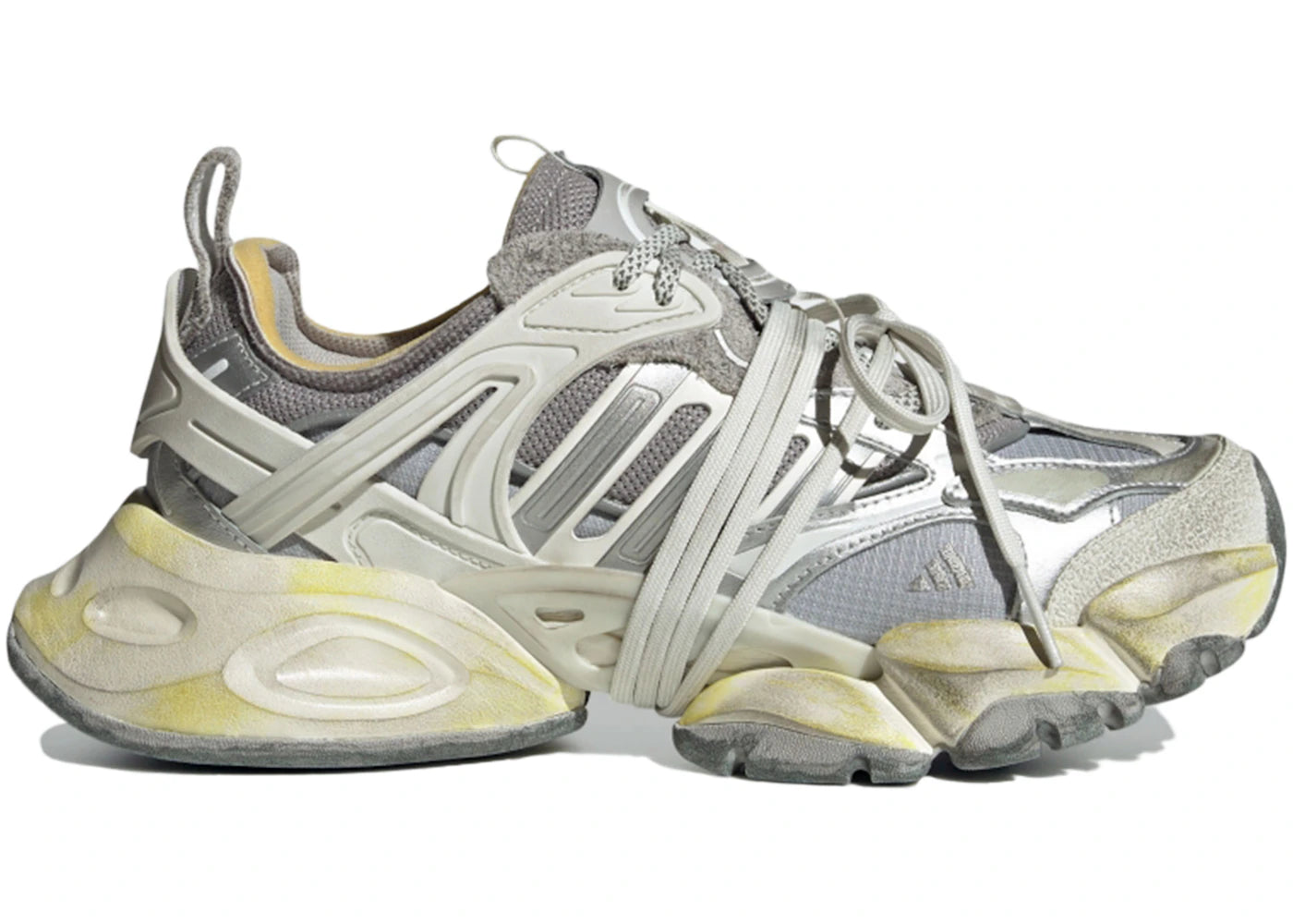 adidas xlg runner deluxe grey metallic silver