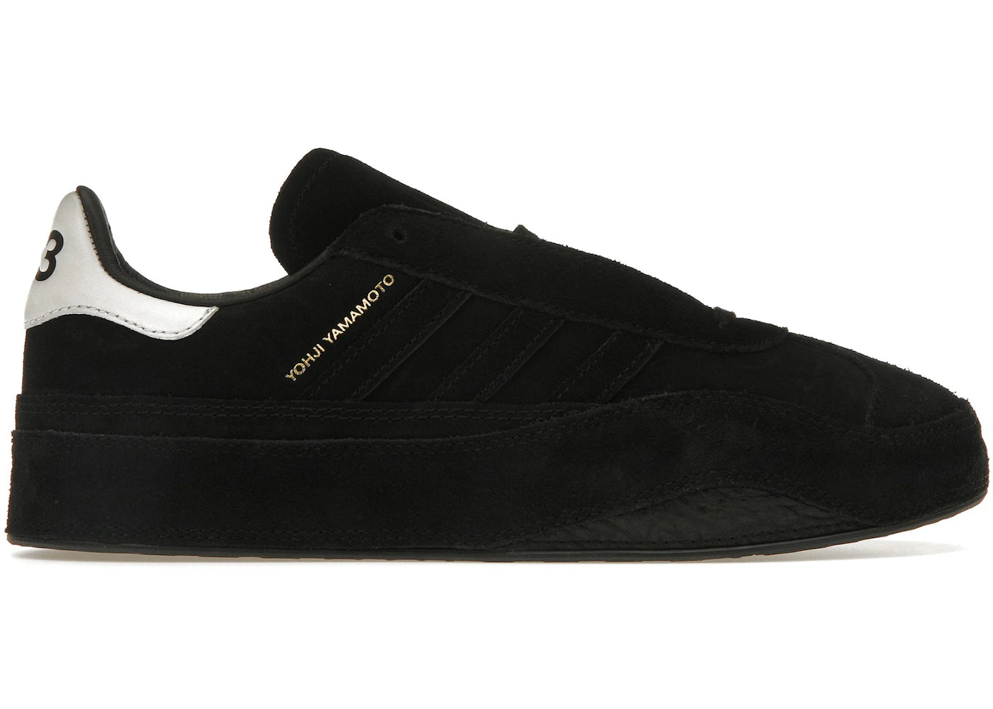 Adidas Y-3 Gazelle Black Black White