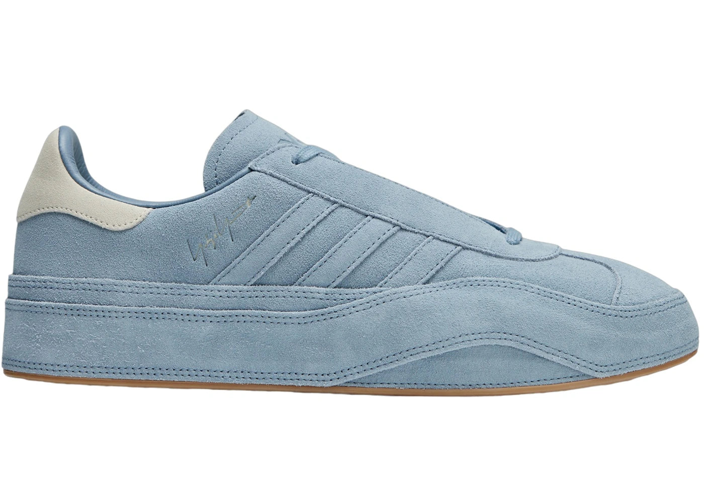 Adidas Y-3 Gazelle Tactile Blue Alumina
