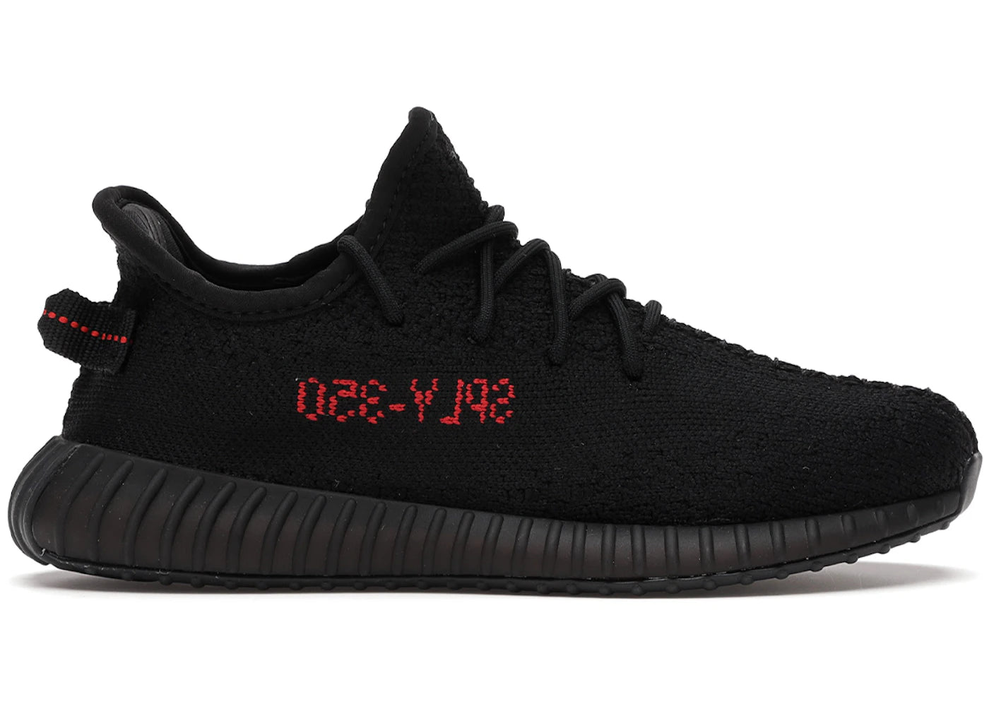 adidas yeezy boost 350 v2 black red (kids)