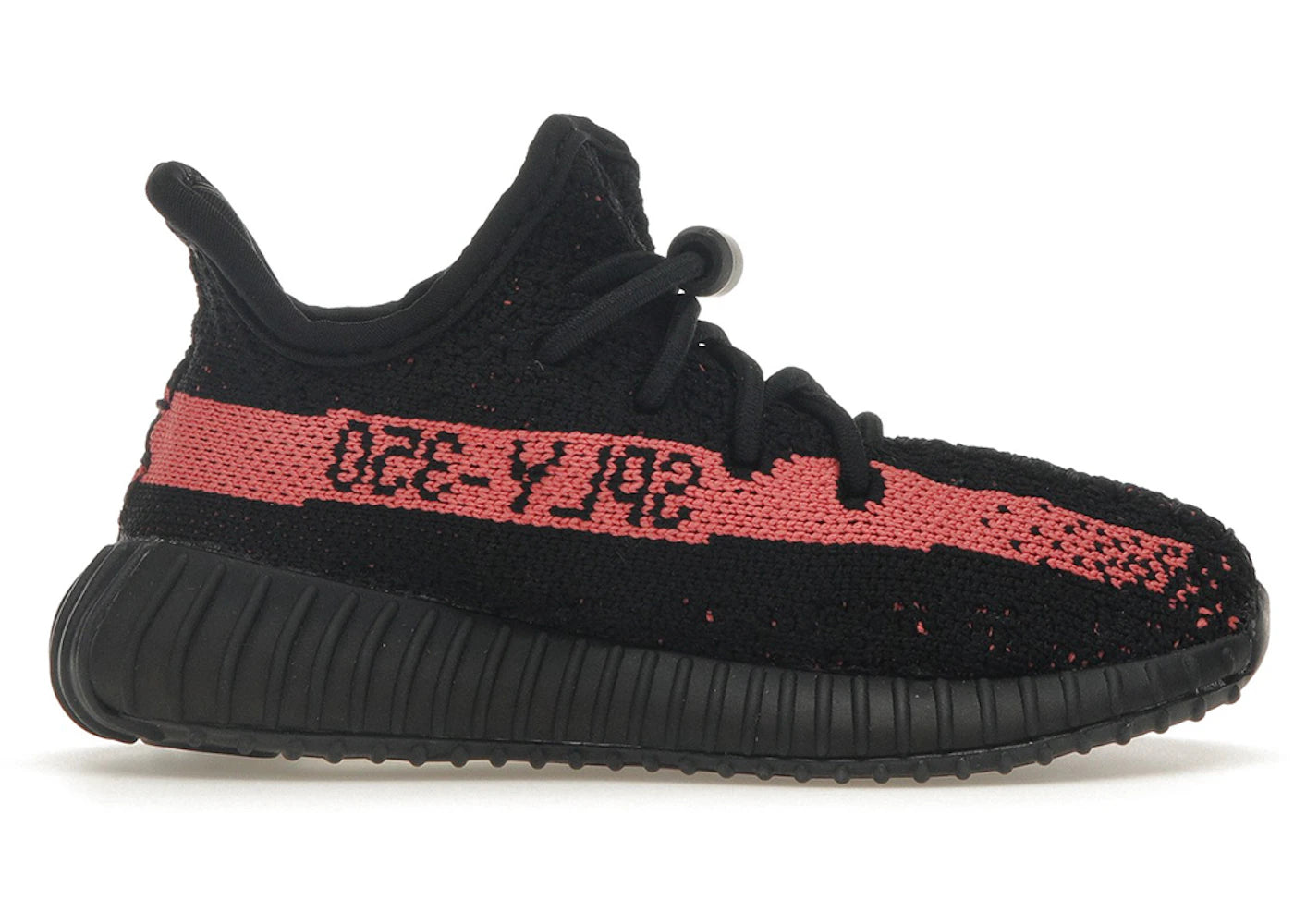 adidas yeezy boost 350 v2 core black red (infants)