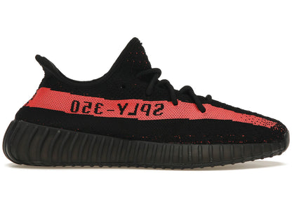 Adidas Yeezy Boost 350 V2 Core Black Red, front