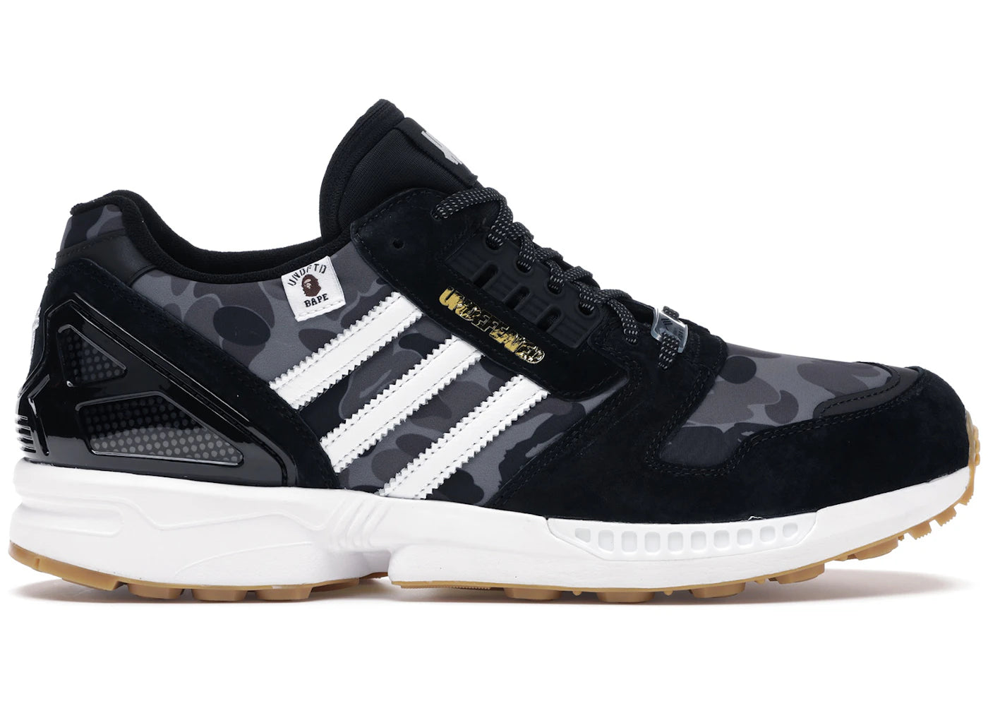 adidas zx 8000 bape undefeated black