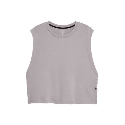 On Focus Crop Zinc (Women'S)