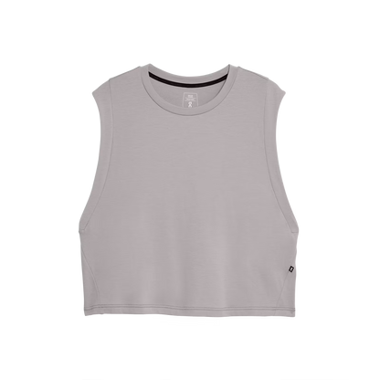 On Focus Crop Zinc (Women'S)
