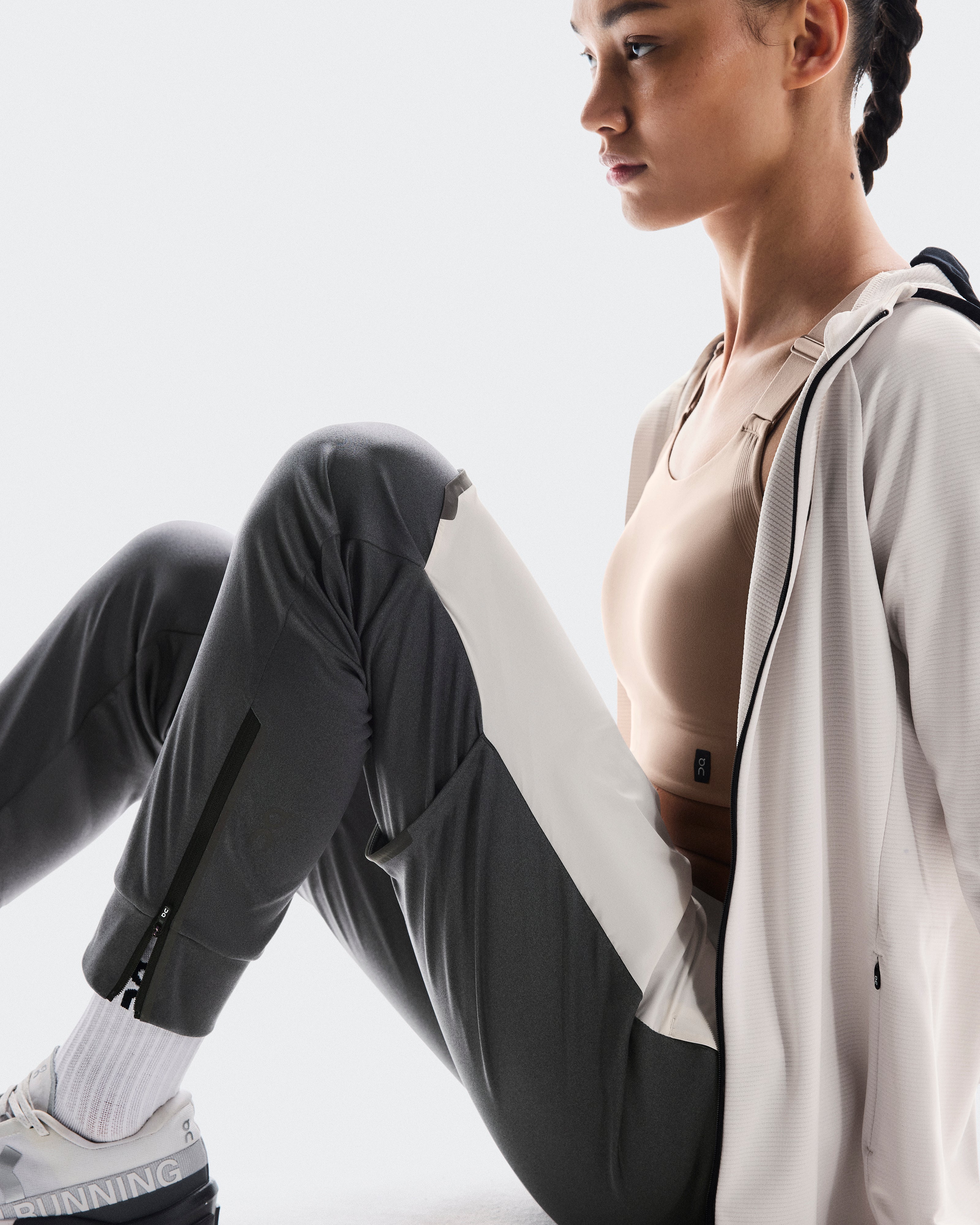 On Weather Pants Silver | Eclipse (Women's)