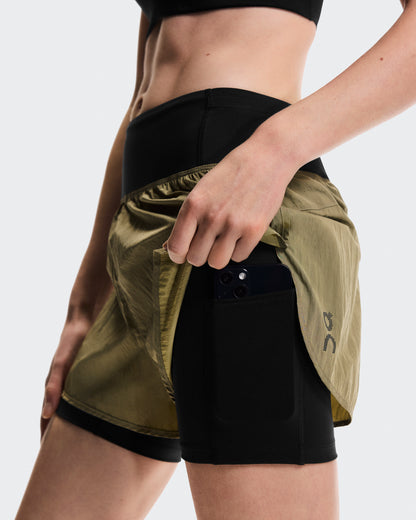 On Performance Volt Shorts Safari (Women'S) (Women's)