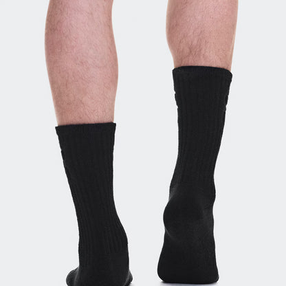 On Terry Sock High Black