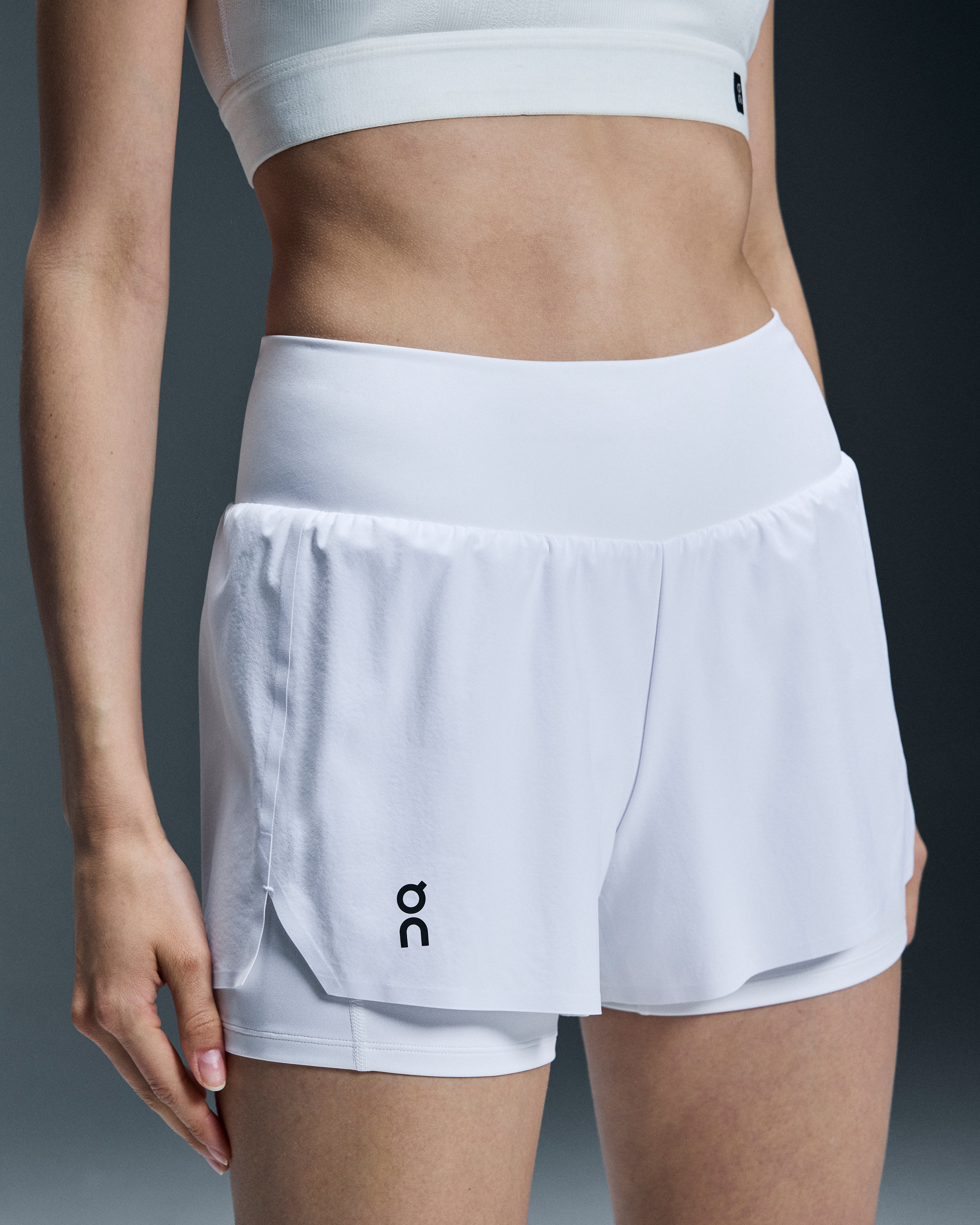 On Court Shorts White (Women's)
