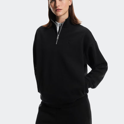 On Club Collective 1/4 Zip Black (Women'S)