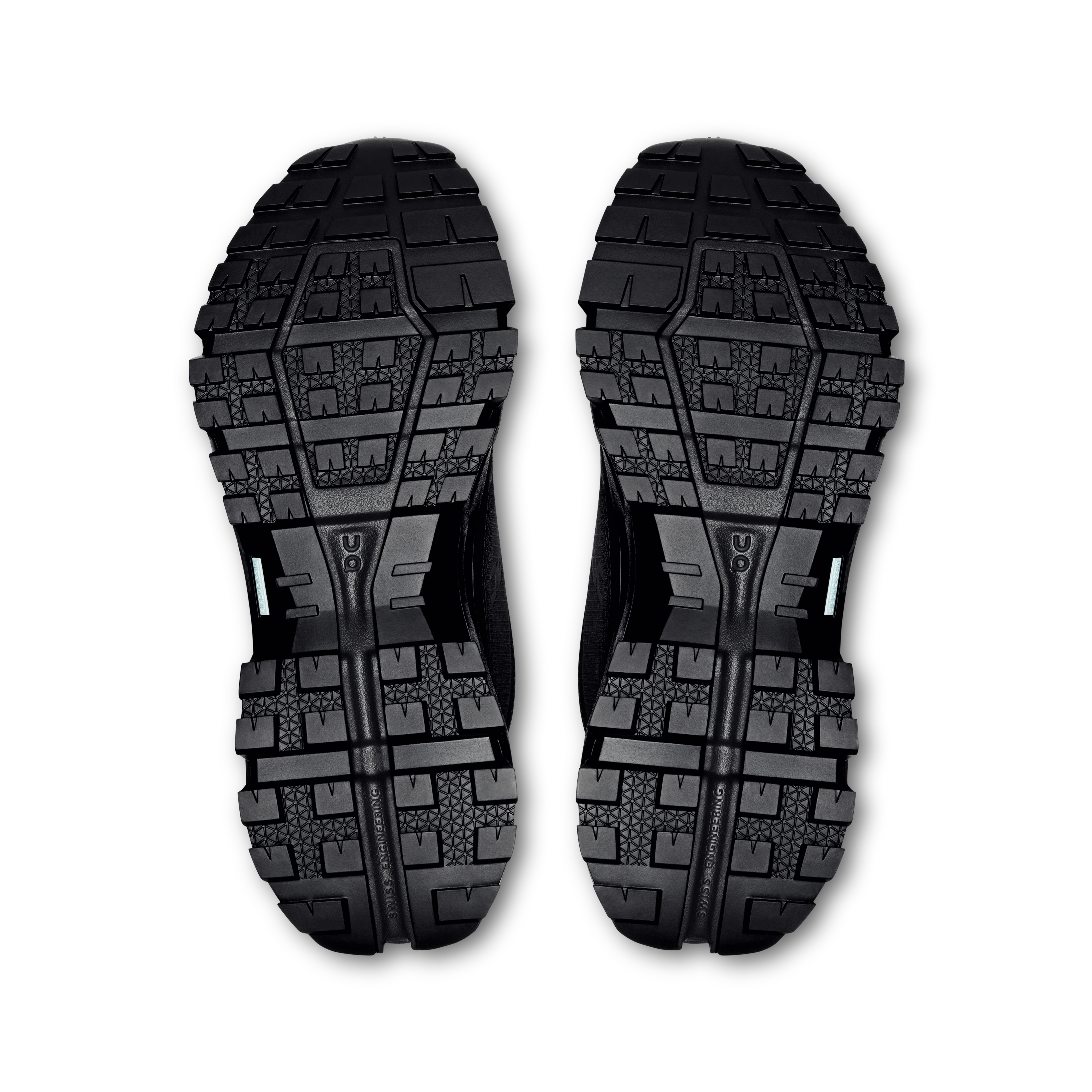 on running cloudrock low waterproof black (women's)