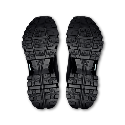 on running cloudrock low waterproof black (women's)