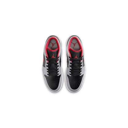 Air Jordan 1 Low Black Cement Grey Fire Red Sale