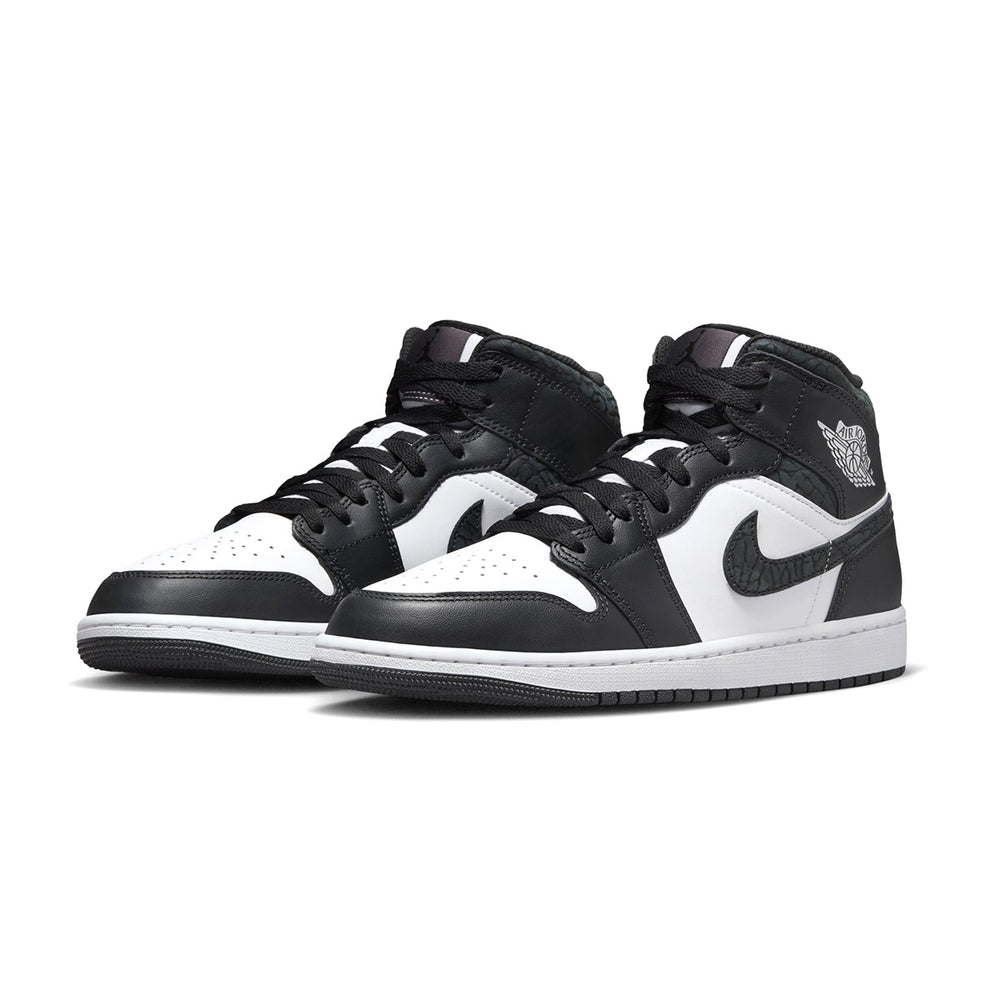 Air Jordan 1 Mid 'Panda Elephant/Off Noir' – Kicks Machine