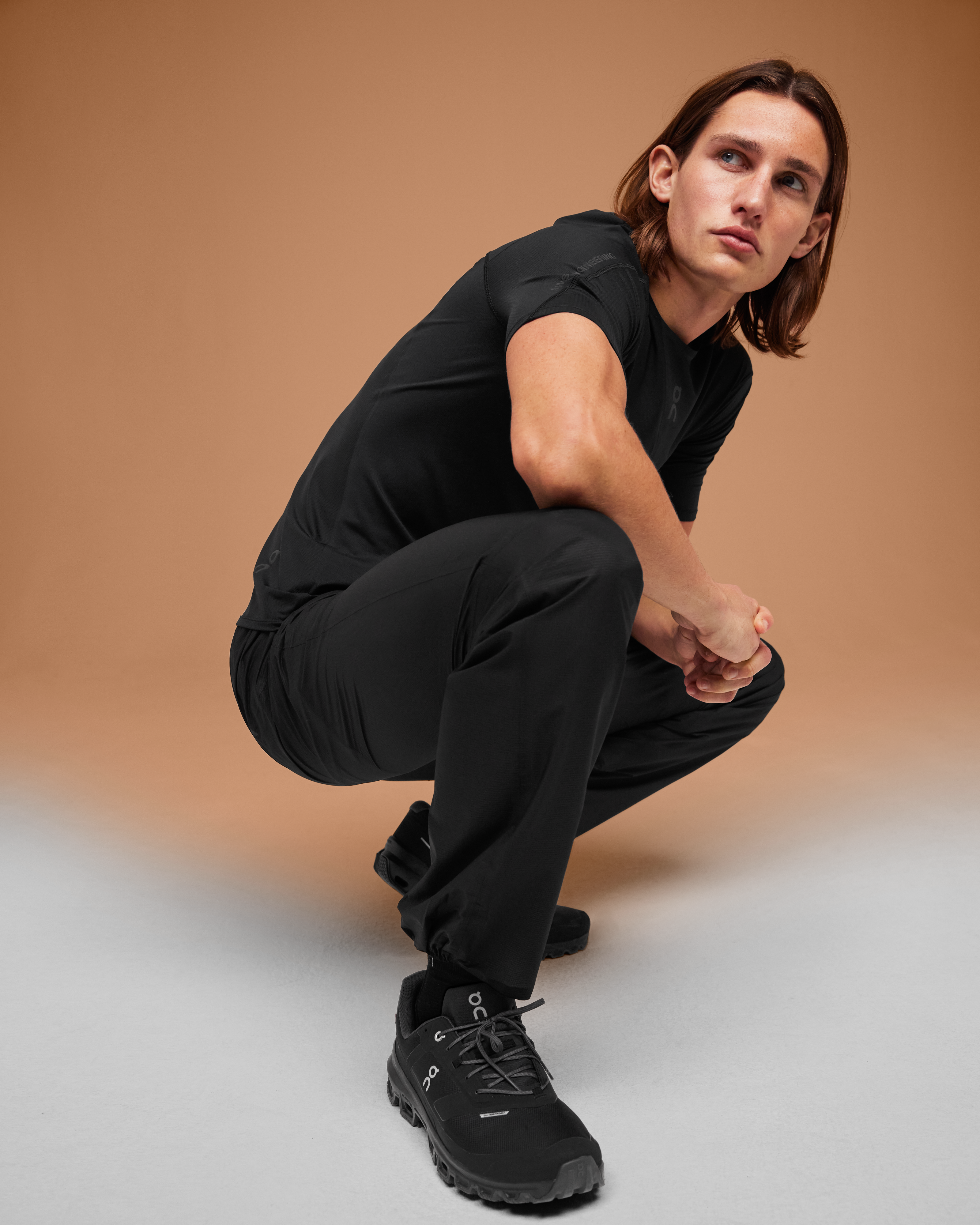 on ultra pants Black