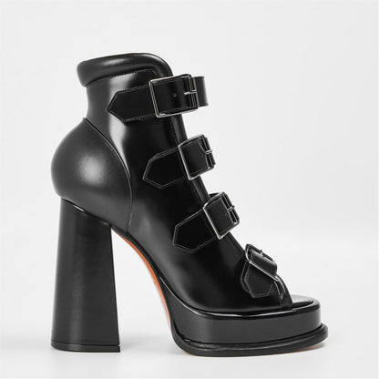  Alex Buckle Sandal Ld52 Black