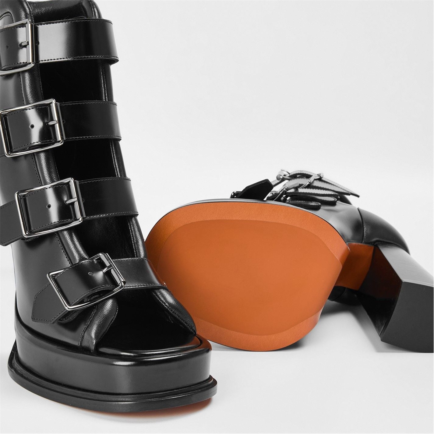  Alex Buckle Sandal Ld52 Black