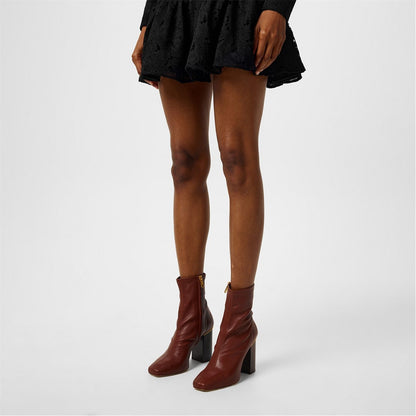  Ambre Ankle Boots Cognac Brown