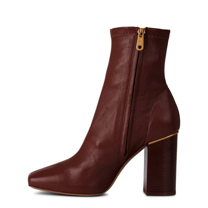  Ambre Ankle Boots Cognac Brown