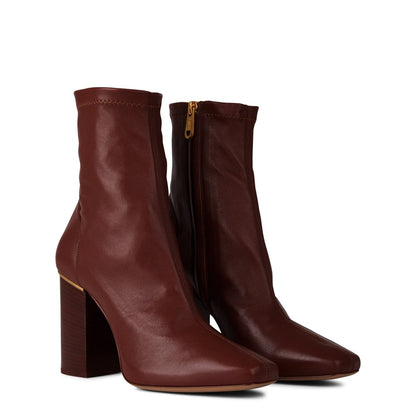  Ambre Ankle Boots Cognac Brown