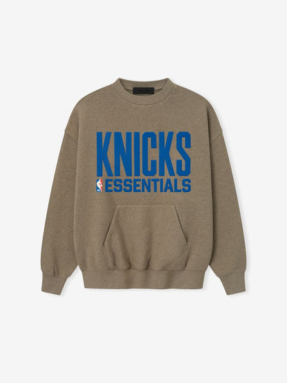 Essentials Knicks Sport Crewneck Homestead Heather