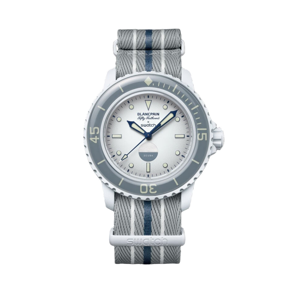 Swatch X Blancpain Antartic Ocean