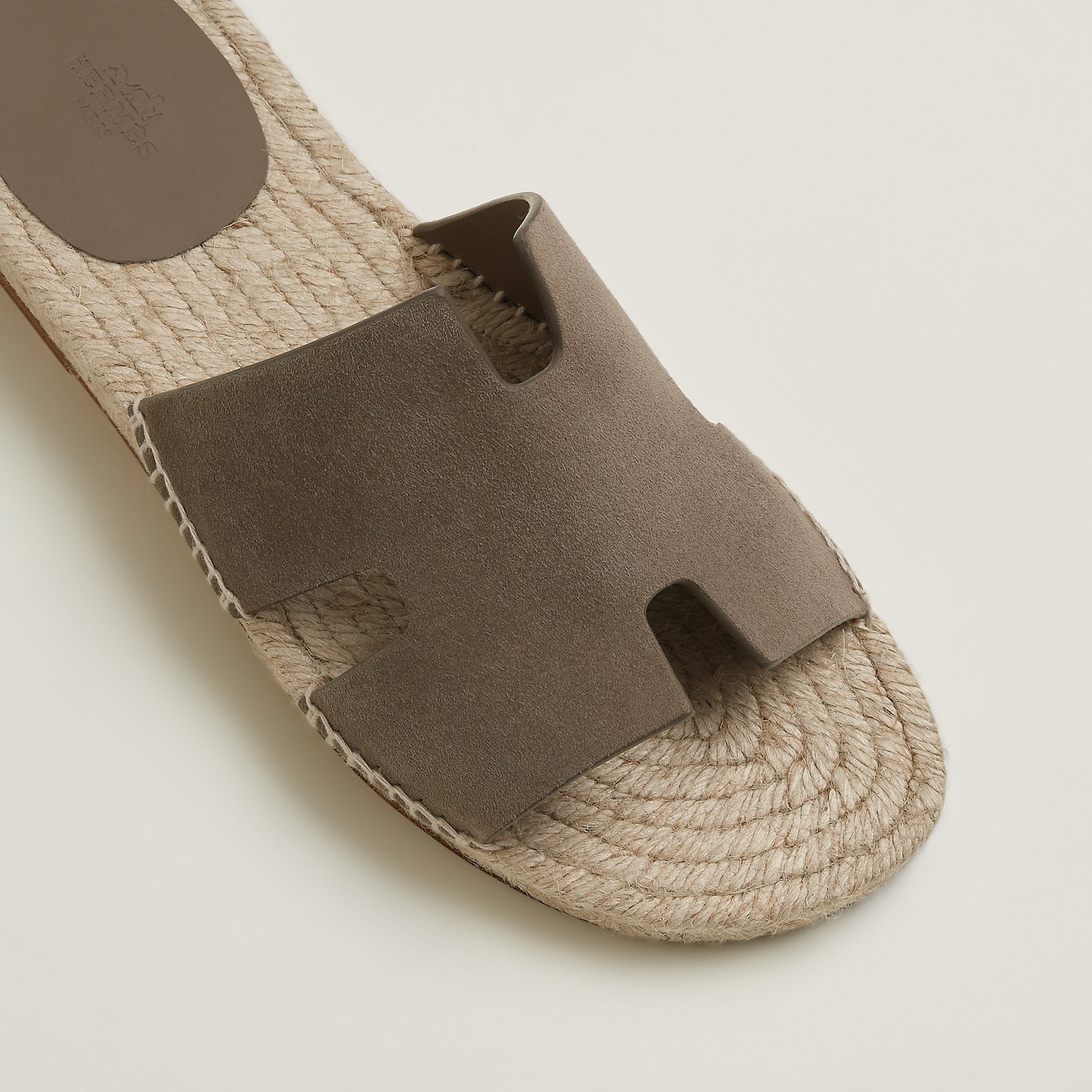  Hermes Antigua Espadrille Toupe