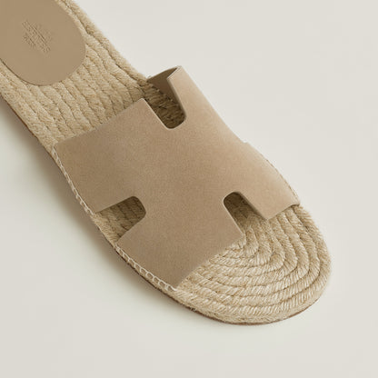  Hermes Antigua Espadrille Beige Sable