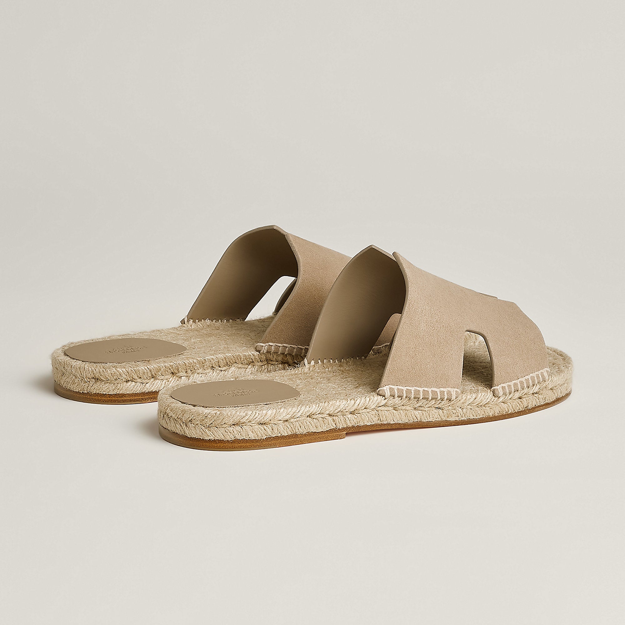  Hermes Antigua Espadrille Beige Sable