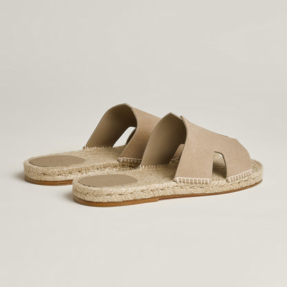  Hermes Antigua Espadrille Beige Sable