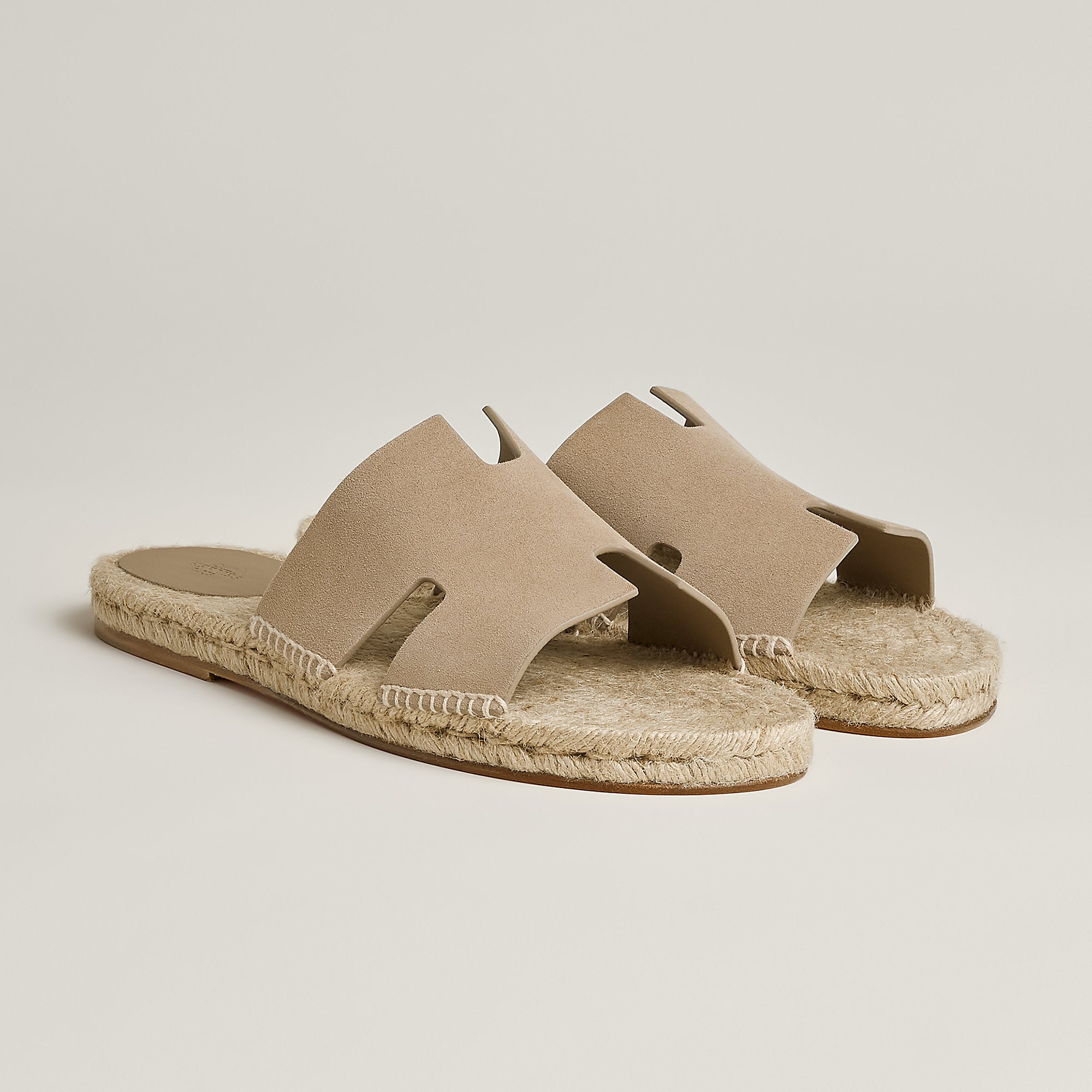  Hermes Antigua Espadrille Beige Sable